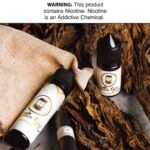 Captain Gold Creamy Cigar 60ML e-liquid by Joosy World with bold Cuban cigar and smooth vanilla cream flavor.