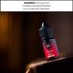 30ML bottle of GB by Joosy World E-Liquid, available in 20MG, 30MG, and 50MG salt nicotine strengths.