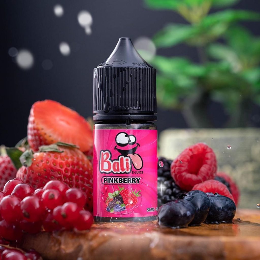 Pink Berry SaltNic By Bali E-juice 30ml - Q8Vapes كويت فيب