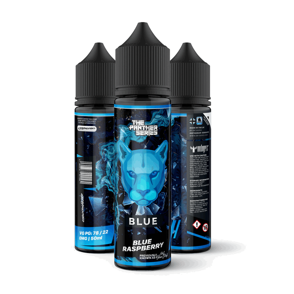 Dr Vapes Freebase E-Liquid – 60ml / 120ml – 3MG to 18MG Nicotine