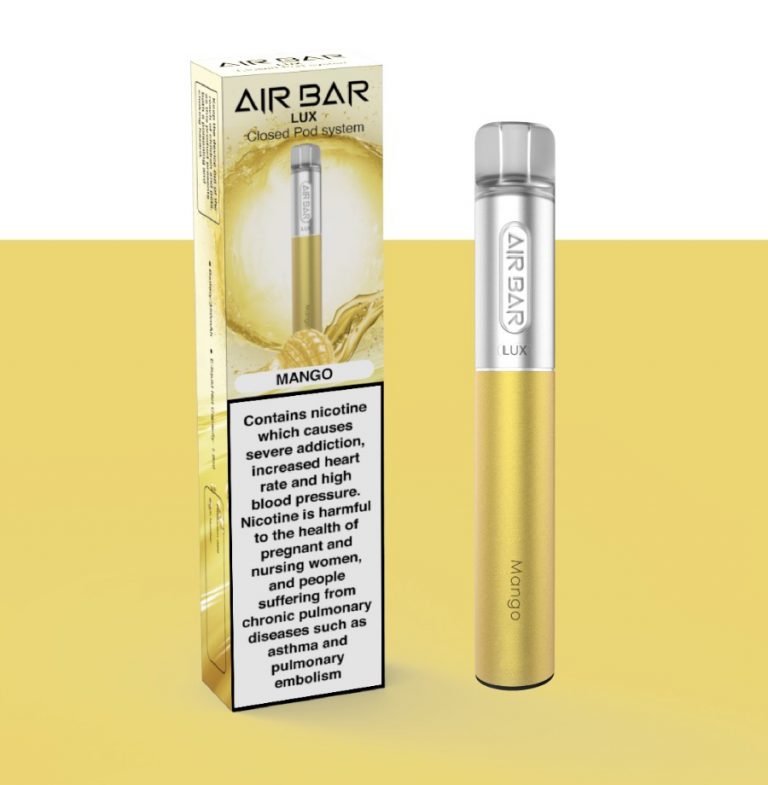 LUX AIR BAR DISPOSABLE - MANGO - Q8Vapes