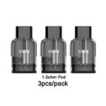 2ml disposable MTL vape pods with built-in 1.0Ω coil and narrow mouthpiece