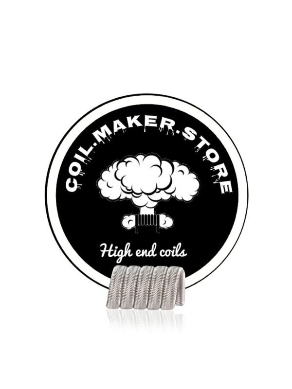 Alien coils 0.85 ohm by Coil Maker – pack of 2, premium handmade coils from Kuwait