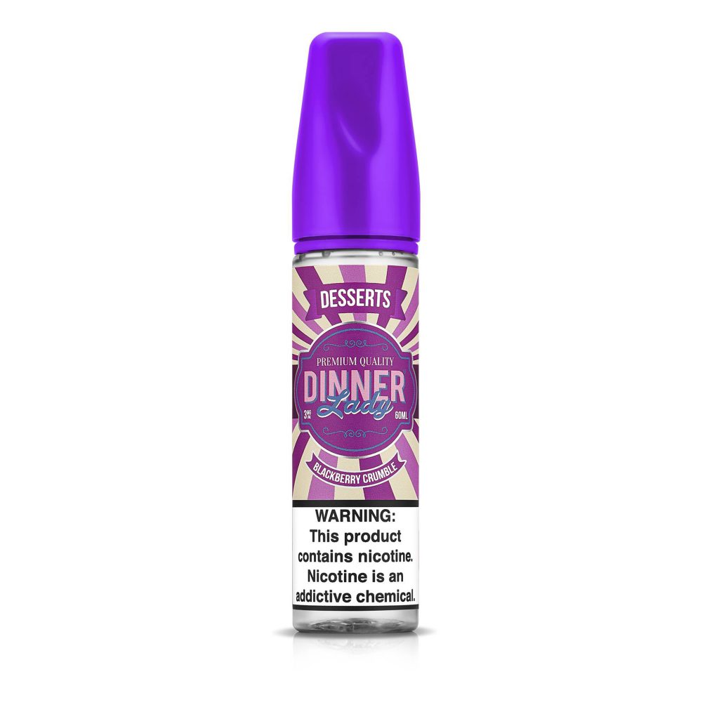 Dinner Lady 60ml Salt Nic E-Liquid – Fruity Dessert Flavor Vape Juice