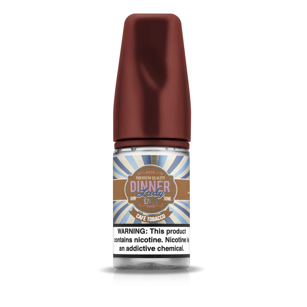 Dinner Lady Café Tobacco shortfill bottle – 70VG/30PG zero nicotine vape juice made in the UK