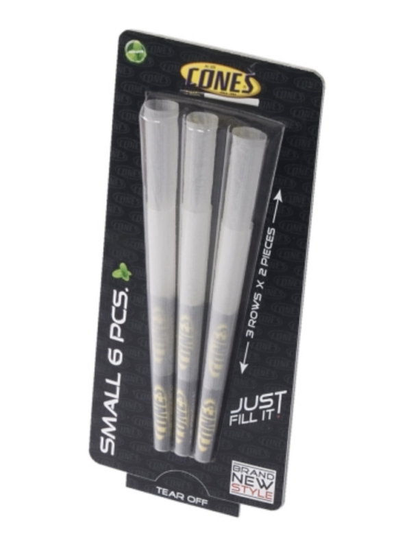 CONES SMALL BLISTER PACK 6 PCS