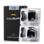 Uwell Caliburn X Replacement Pods – 3ml – Top Fill – Compatible with Caliburn G/G2 Coils