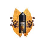"Grand Eliquid Mega Coffee Tobacco e‑juice in a 60ml bottle, available in 3mg, 6mg, 12mg, or 18mg freebase nicotine."