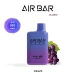 "Air Bar Nano – جهاز فيب بود مغلق، 800 نفثة، نيكوتين 20mg، سهل الاستخدام، تصميم مدمج"