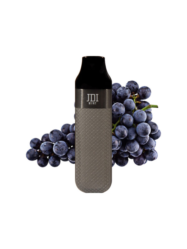 Romio March disposable vape with 2500 puffs, 600mAh rechargeable battery, 10ml pod capacity, and USB charging cable included.