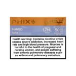 PHIX Vape Pods – 4-Pack, 1.7ml Each, 50mg Nicotine, Ceramic Wick