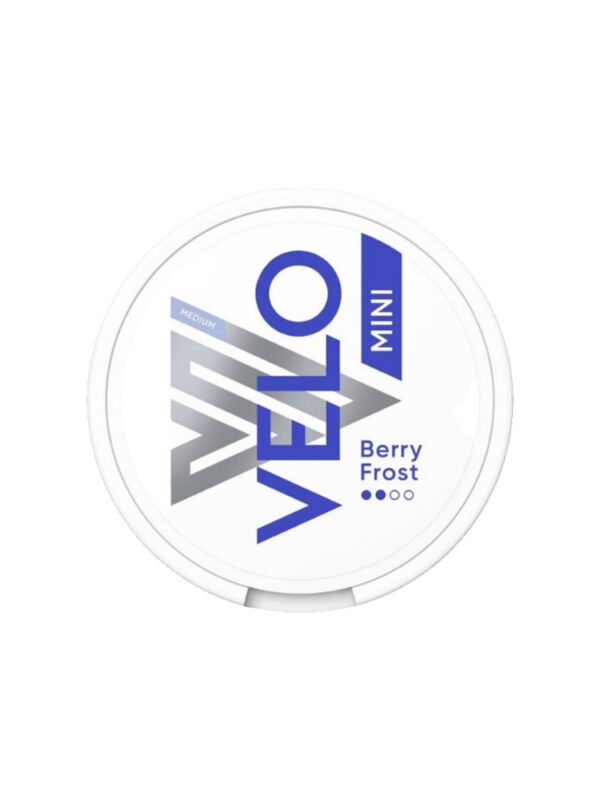 VELO mini nicotine pouches, 6mg per pouch, 20 white portions, ideal for beginners and light smokers.