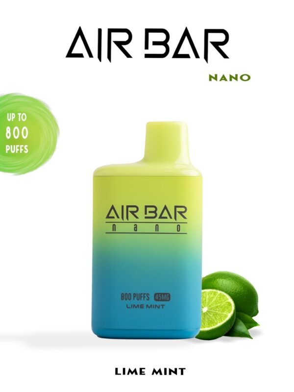 Air Bar Nano Disposable Vape – 800 Puffs – Available in 20mg or 45mg Nicotine – Multiple Flavours by Ands