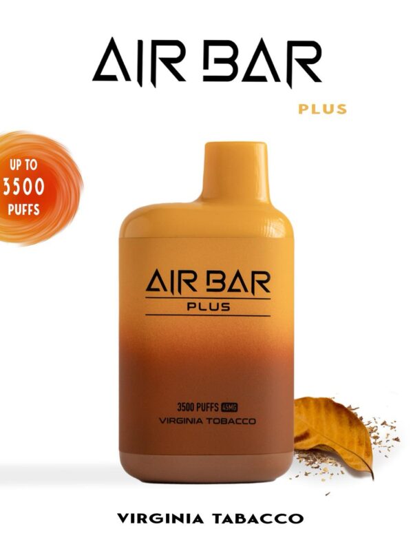"سيجارة إلكترونية قابلة للتصرف بنكهة التبغ فرجينيا - 3500 سحبة"
