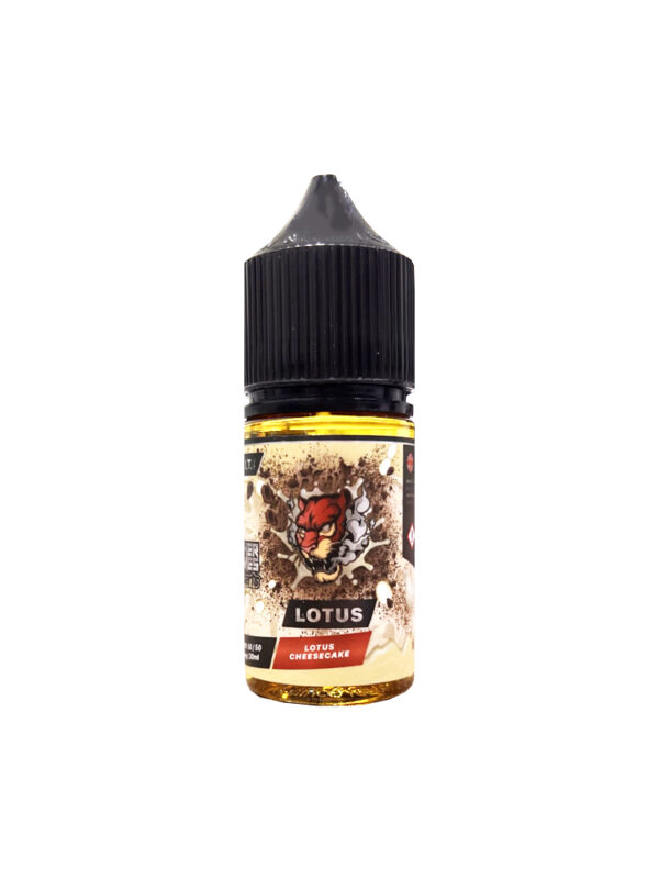 30ml salt nicotine e-liquid with lotus cheesecake and caramel biscuit flavor