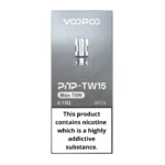 PnP-TW Replacement Coils – Mesh, 0.15Ω–0.3Ω, 5-Pack for DTL Vaping