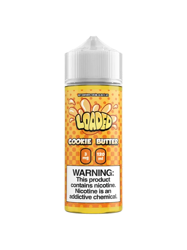 Cookie Butter 120ml E-Liquid by Loaded – Cookie, Cinnamon & Brown Sugar Flavor