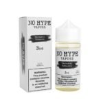No Hype CARAMEL TOBACCO 100ml premium salt nicotine e-liquid bottle, available in 30mg and 50mg strength, with 50/50 VG/PG ratio.