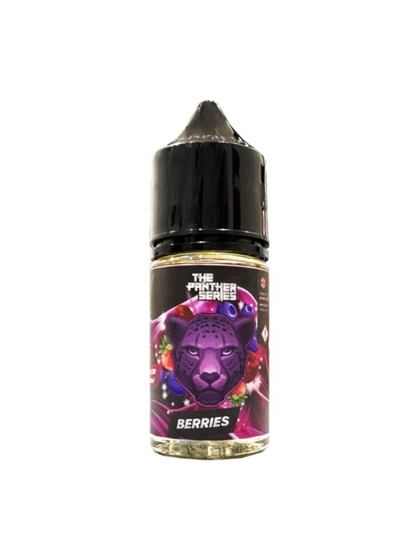 The Panther Series Berries 60ml E-Liquid Bottle – 3MG for Shisha Puff Devices