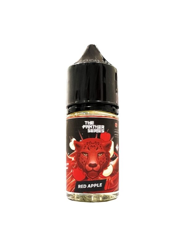 The Panther Series Red Apple 60ml E-Liquid Bottle – 3MG for Shisha Puff Devices