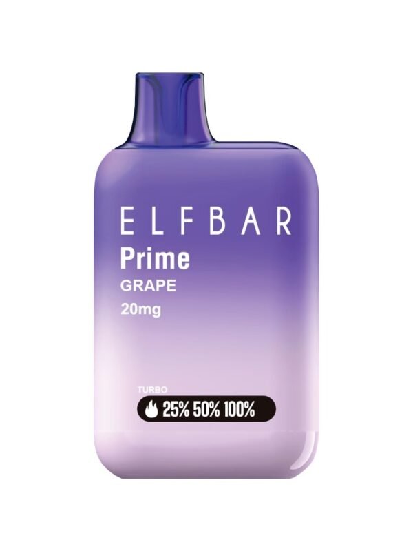 فيب ELFBAR Prime بنكهة العنب - 1000 سحبة
