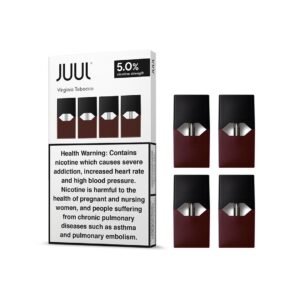 "JUUL Menthol Pods – 4-Pack, 5.0% Nicotine Strength, Pre-filled Cartridges"
