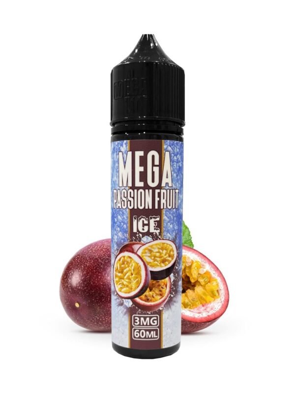 Mega Passion Fruit Ice 60ml E-Liquid – Fruity Menthol Vape