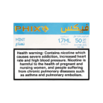 "PHIX Mint Pods – 4-Pack, 50MG Nicotine, 1.7ml, Up to 400 Puffs Each"