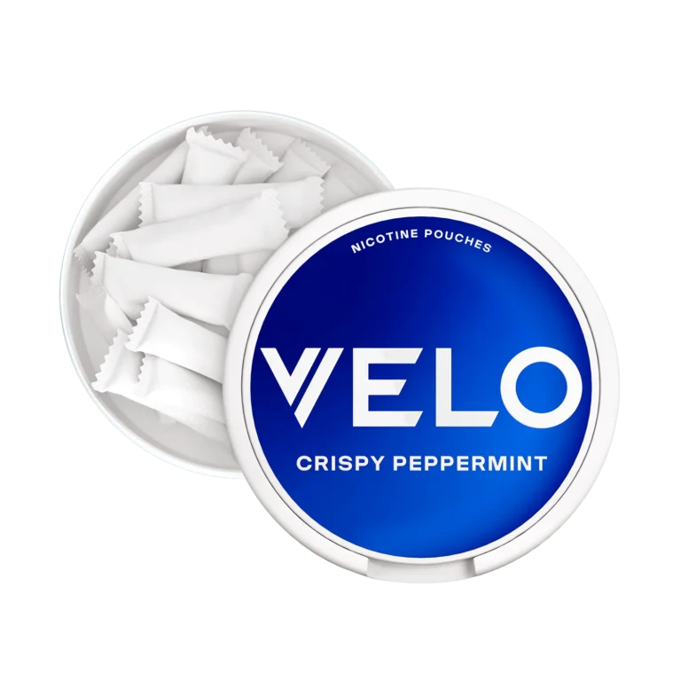 Nicotine pouches by British American Tobacco, 6mg per pouch, normal strength, 20 per can.