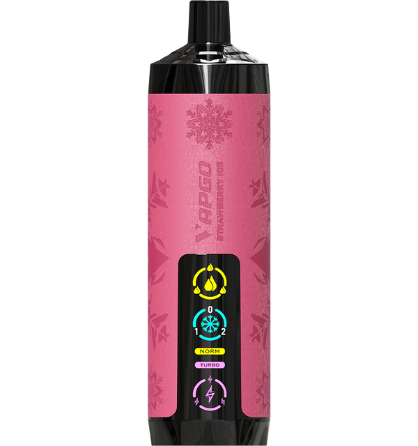 Vapgo Bar 30000 Puffs Disposable Vape – Strawberry Ice Flavor with Adjustable Cooling