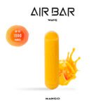Air Bar Wave disposable vape in a sleek cylindrical design, offering up to 1200 puffs.