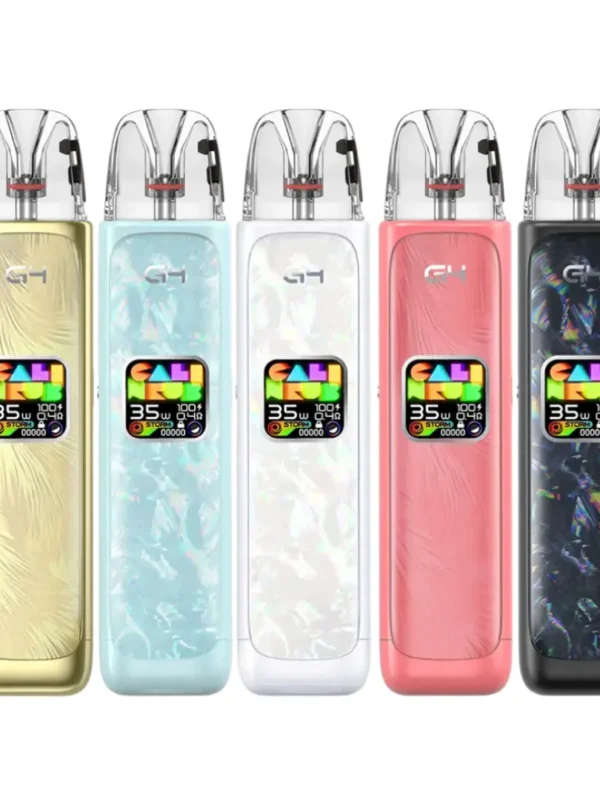 "جهاز Uwell Caliburn G4 – فيب بود ببطارية 1300mAh، شاشة OLED، وأنماط متعددة للسحب"