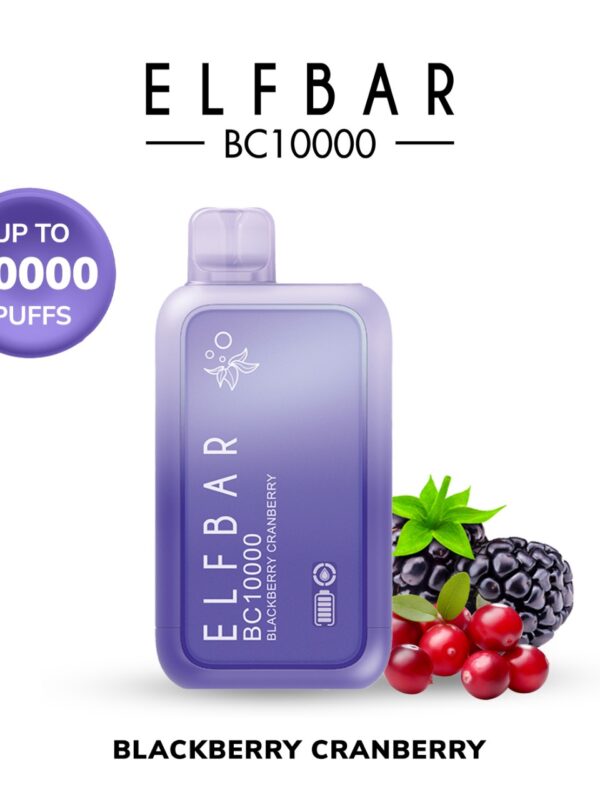 ELFBAR BC10K Puffs - Blackberry Cranberry