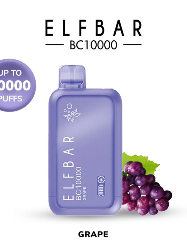 ELFBAR BC10K Puffs - Grape