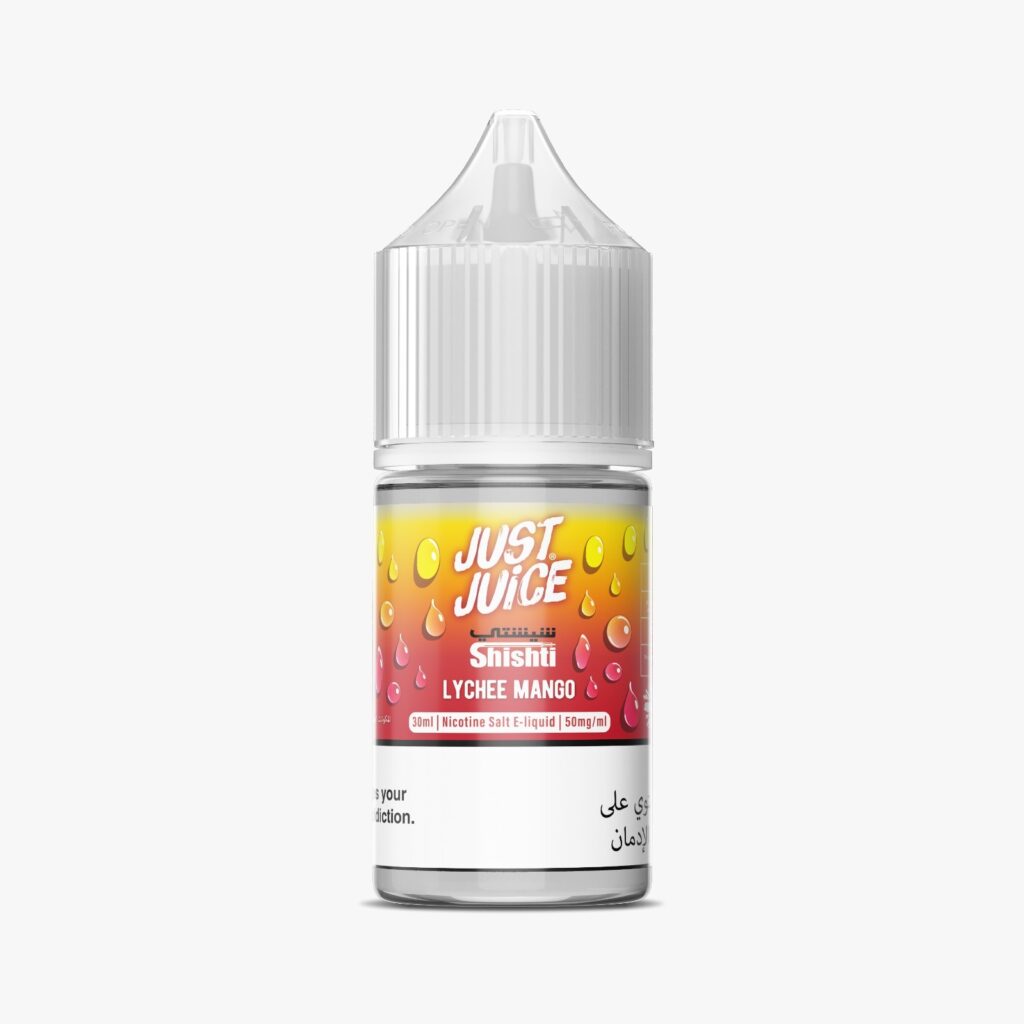Just Juice Nic Salt BAR range bottles featuring disposable-inspired and unique flavours.