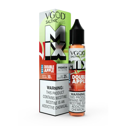 Iced Double Apple - (Saltnic) Mix By VGOD 30ML