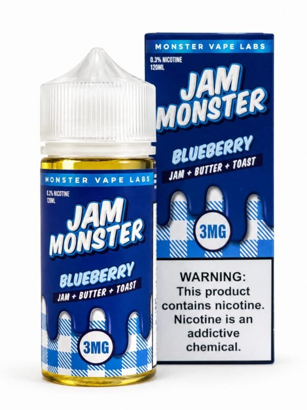 JAM MONSTER BLUEBERRY 3MG