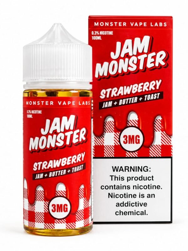 JAM MONSTER STRAWBERRY 3MG