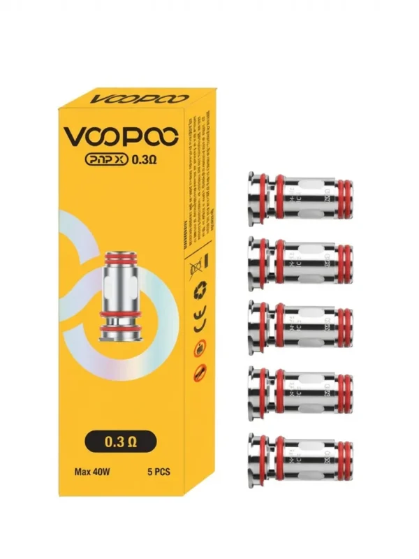 VOOPOO PNP X 0.3 OHM 5 PICS