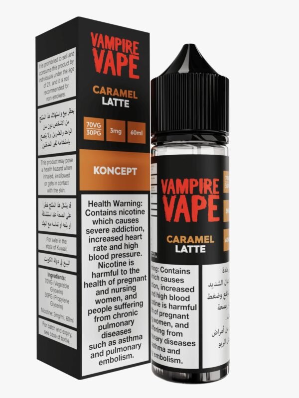 VAMPIRE VAPE CARAMEL LATTE 60ML