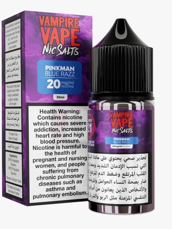 VAMPIRE VAPE PINK MAN BLUE RAZZ 30ML