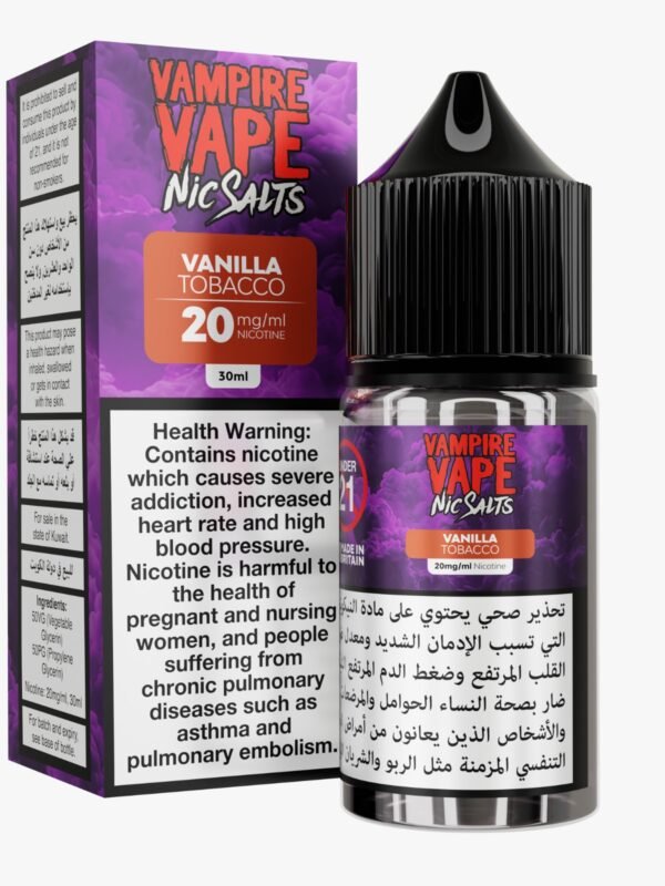 VAMPIRE VAPE VANILLA TOBACCO 30ML
