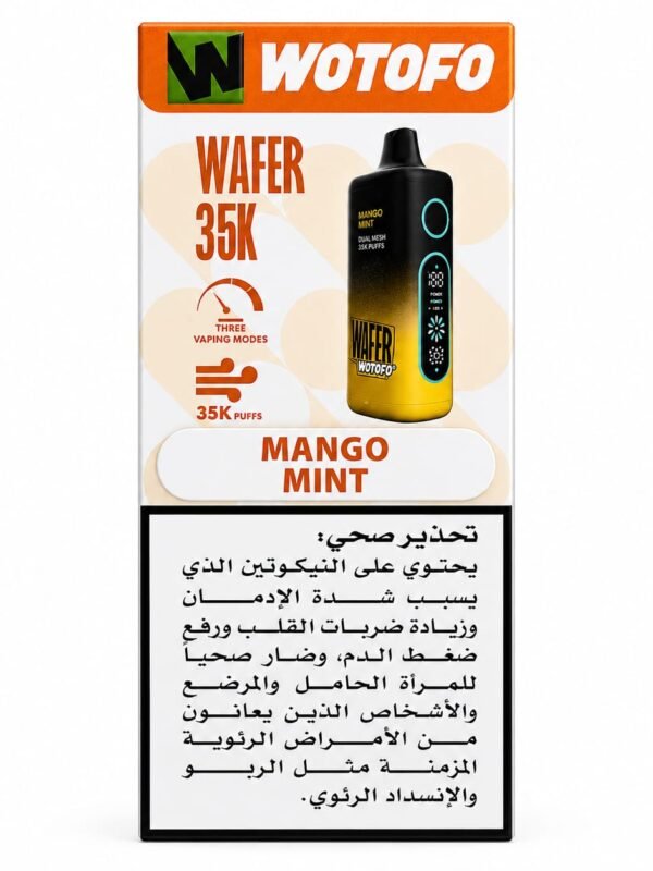 Wotofo Wafer 35K - Mango Mint