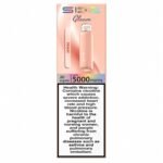 SKE GLOAM 5K PUFFS - PEACH