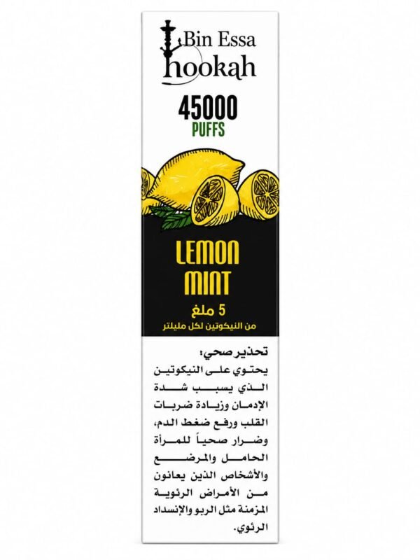BIN ESSA HOOKAH 45K - LEMON MINT