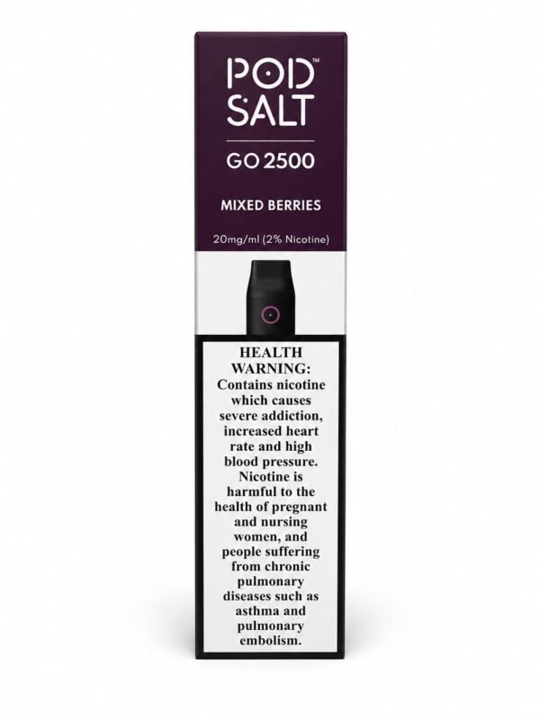 POD SALT GO 2500 - MIXED BERRIES